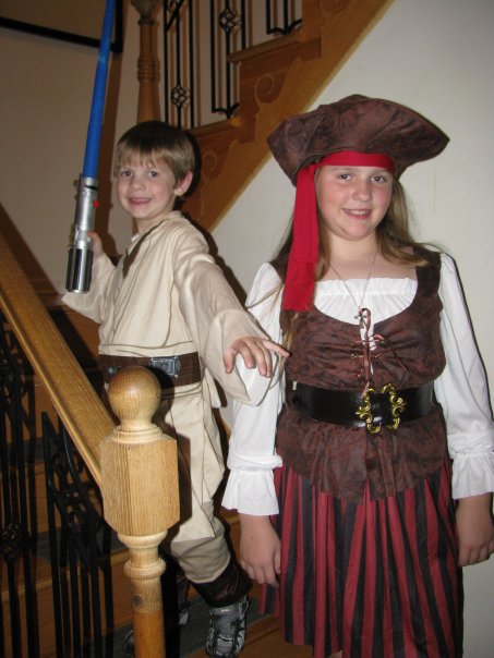 Joseph and Lexi - Halloween 2009